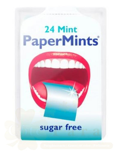 Papermints Feuilles à la Menthe sans Sucre B24 Réf. 012572