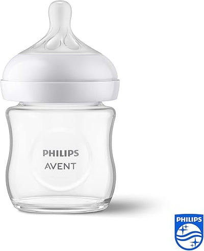 Avent Biberon Natural EN Verre 3.0 Teat 0M+ 125ML SCY930/01