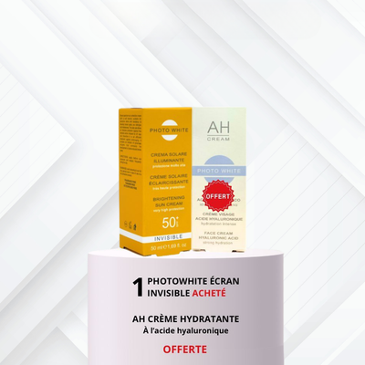 M&D Photo White Crème Solaire Éclaircissante Invisible SPF50+ 50ml