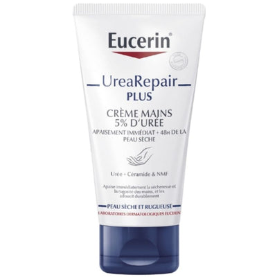Eucerin Crème Mains Réparatrice 5% Urée Peau Sèche 75ml