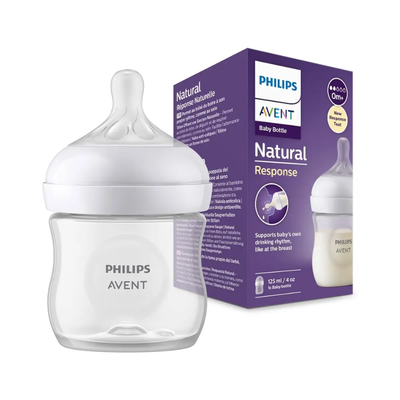 Avent Biberon Natural Response +0MOIS 125ml Réf. SCY900/01