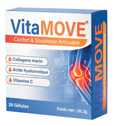 VitaMOVE Confort & Souplesse Articulaire – 30 Gélules
