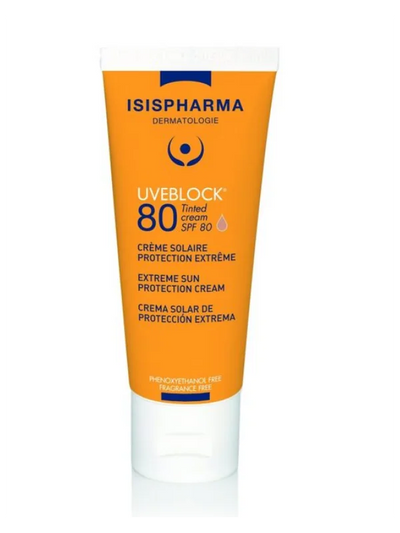 Isispharma Uveblock SPF80 Teinte Cream 40ml Réf. COIVISI018