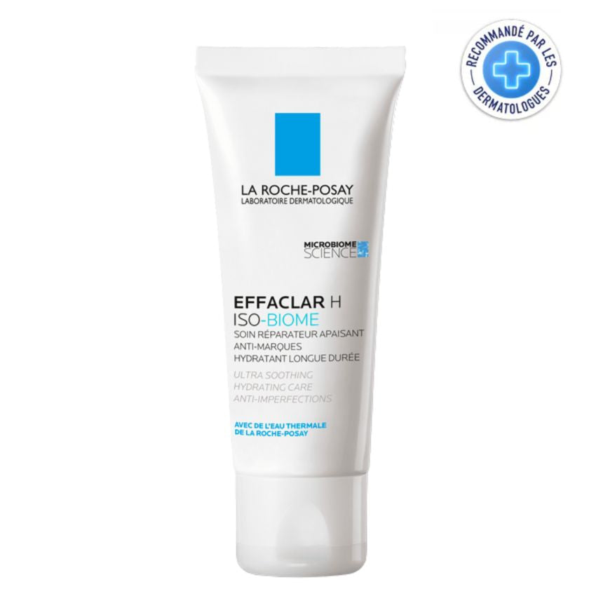 La Roche Posay Effaclar H Iso-Biome Crème Peaux Fragilisées par les Traitements Anti-Acné 40ml