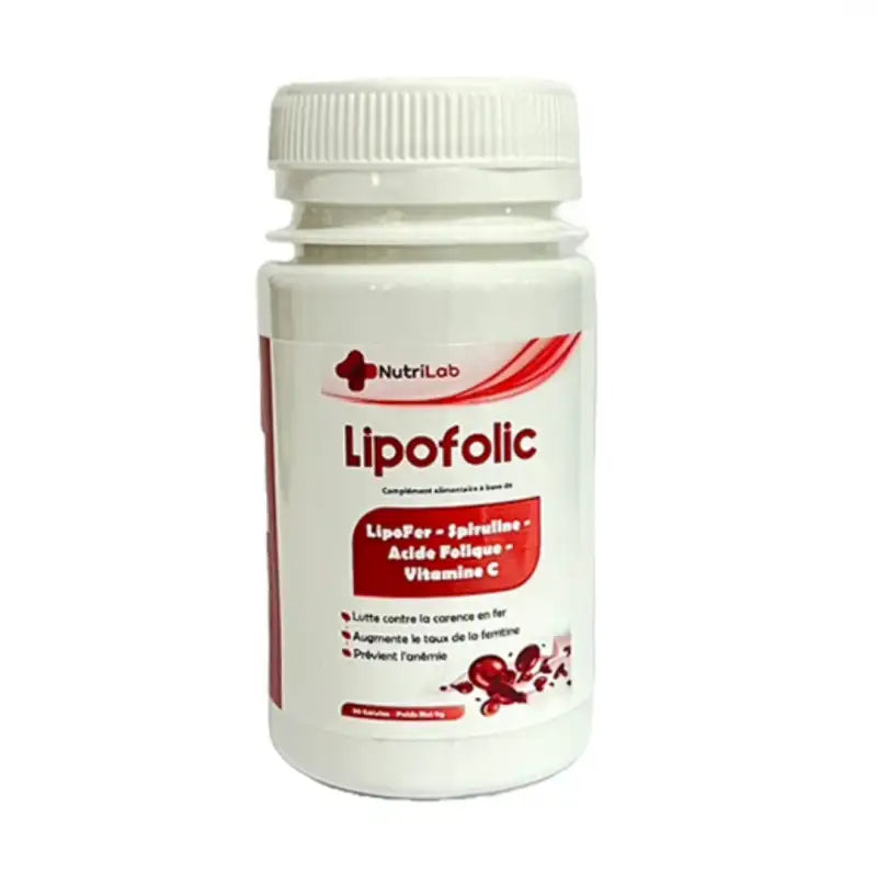 Nutrilab Lipofer – 60 Gélules