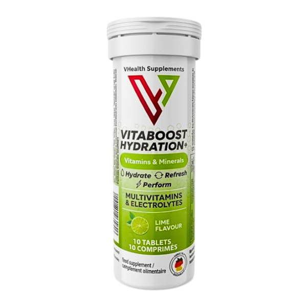 Vitaboost Hydration Lime – 10 Comprimés Effervescents