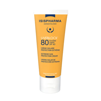 ISISPHARMA UVEBLOCK SPF80 INVISIBLE CREME 40ML REF COIVISI019
