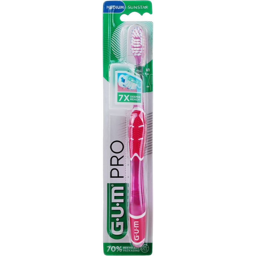 GUM Brosse à Dents Technique PRO Medium Réf. 528