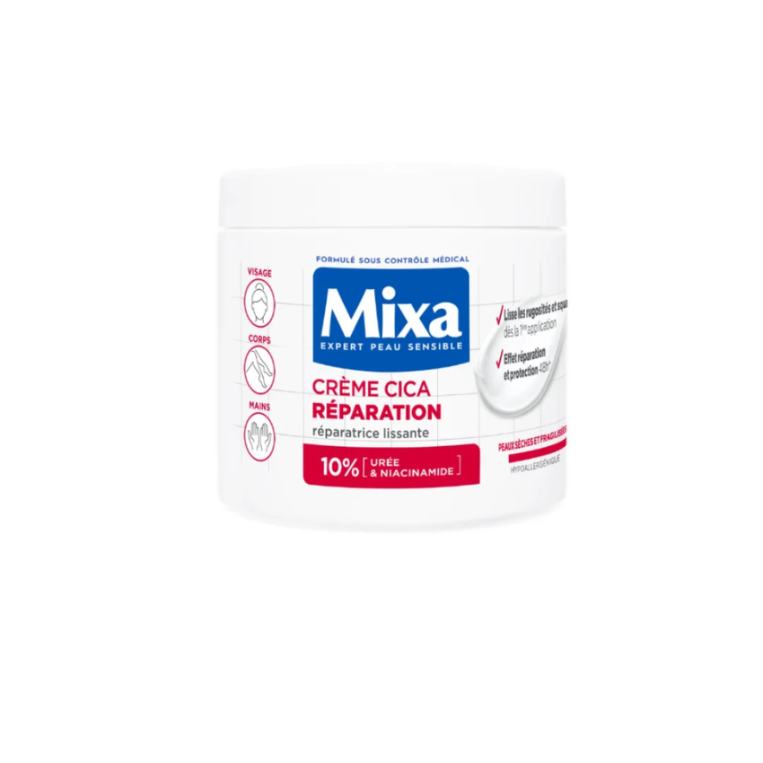 Mixa Crème Cica Réparation 10% 400ml