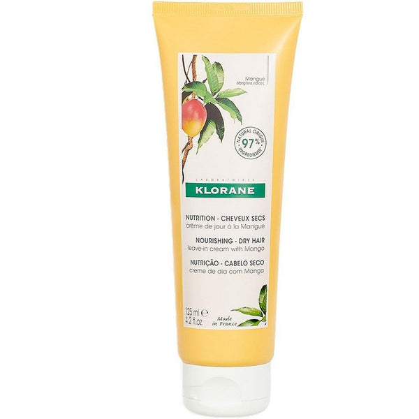 Klorane Crème de Jour Sans Rinçage au Beurre de Mangue - 100 ml