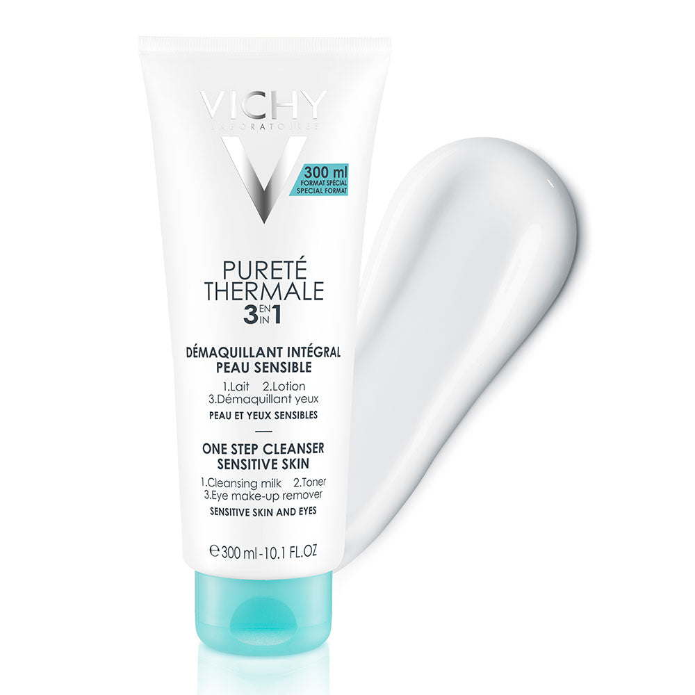Vichy Pureté Thermale Démaquillant Intégral 3en1 Peau Sensible 300ml