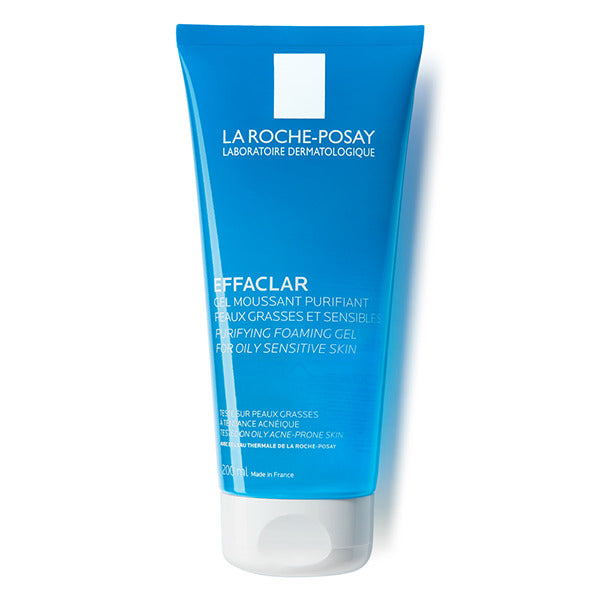 La Roche Posay Effaclar +m Gel Moussant Purifiant Nettoyant Peaux Grasses à Tendance Acnéique 200ml