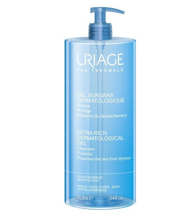 Uriage Gel Surgras liquide dermatologique - 1 L