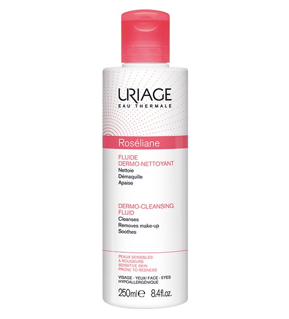 Uriage - Roséliane - Fluide Dermo-Nettoyant - 250 ml