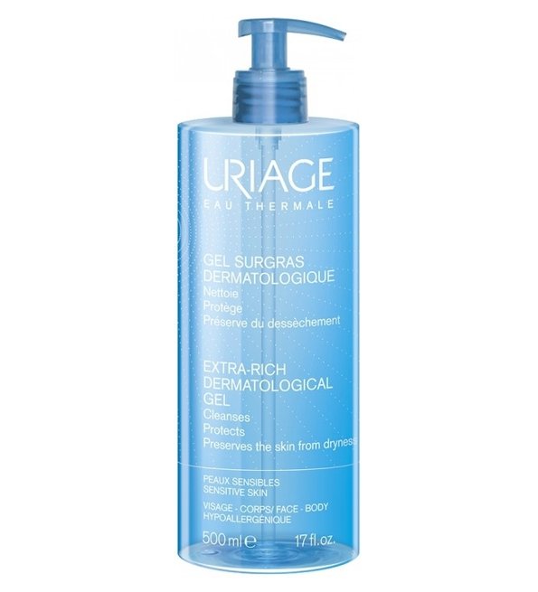 Uriage - Gel Surgras Liquide Dermatologique - 500 ml