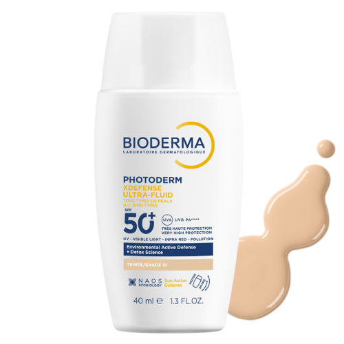 Bioderma Photoderm Xdefense Ultrafluid SPF50+ Teinte 02 40ml