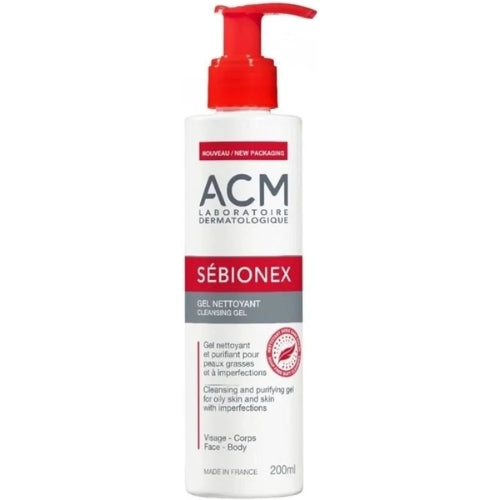 ACM Sebionex Gel Nettoyant Cleansing 200ml