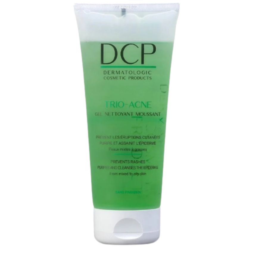 DCP Trio Acne Gel Nettoyant Moussant Peaux Mixtes à Grasses 200ml
