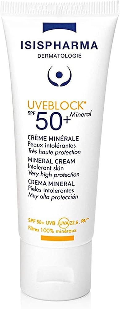 Isispharma Uveblock SPF50+ Crème Minérale Invisible 40ml Réf. COIVISI012