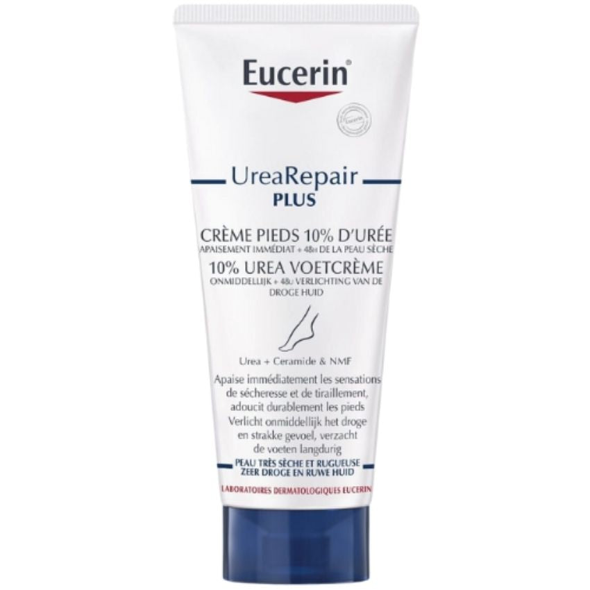 Eucerin Crème Pieds Réparatrice 10% Urée Peau Sèche 100ml