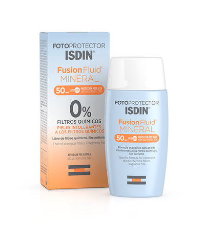 Isdin fotoprotector Fusion fluide mineral 50Ml