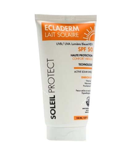 Ecladerm Protect Lait Solaire SPF50+ 150ml