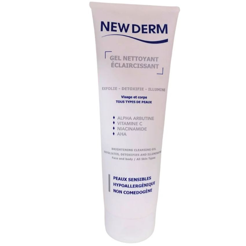 New Derm Gel Nettoyant Éclaircissant 250ml