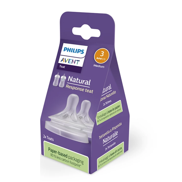 Avent Tétine Naturel +1 mois B2 Réf. SCY963/02
