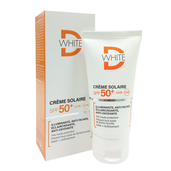D-White Crème Solaire Invisible SPF50+ Anti-Taches 50ml