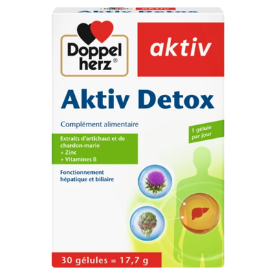 Doppel Herz Aktiv Detox 30 Gelules