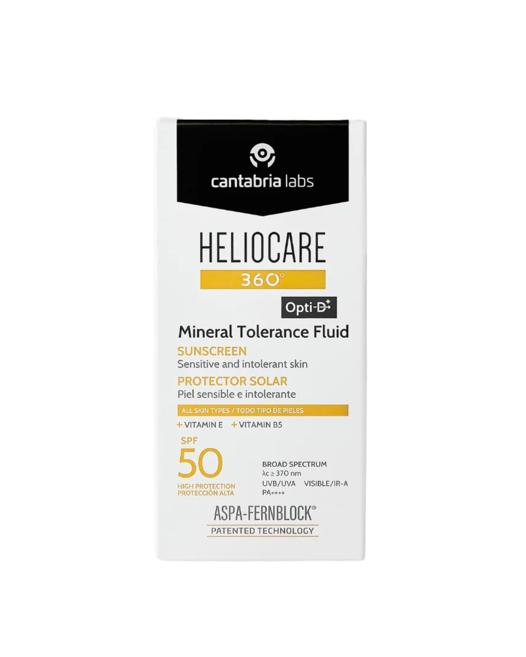 Heliocare - Heliocare 360º Mineral Tolerance Fluid SPF 50 - 50 ml