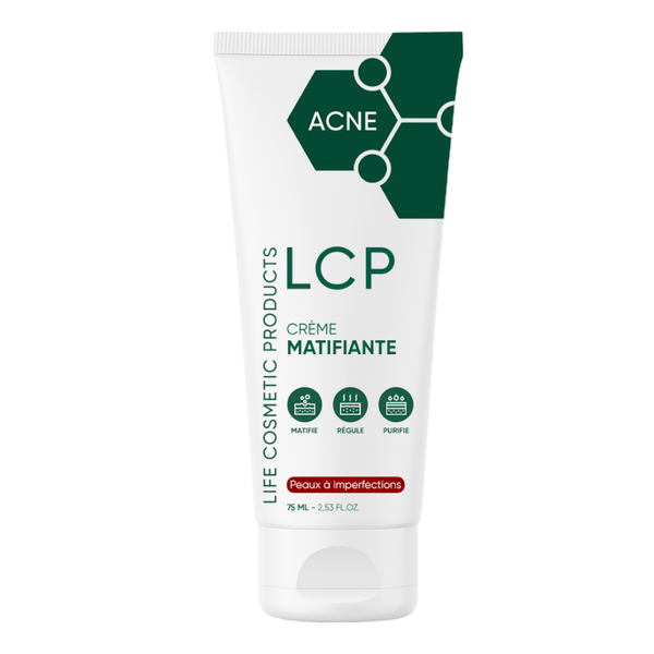 LCP Life Cosmetic Products Acne Crème Matifiante 75ml
