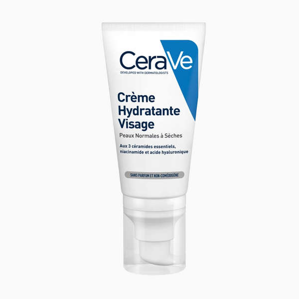 Cerave Creme Hydratante Visage Peaux Normales A Seches 52ml