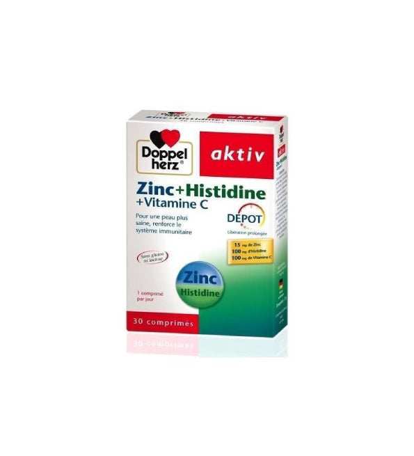 Doppel Herz Zinc+Histidine+Vitamine C 30cps