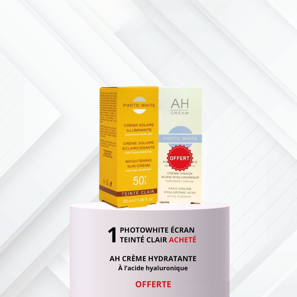 M&D Photo White Crème Solaire Éclaircissante Teinte Claire SPF50+ 50ml