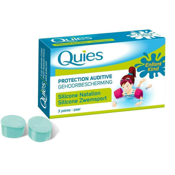 Quies Protection Auditive Silicone Natation Enfant B3 Paires