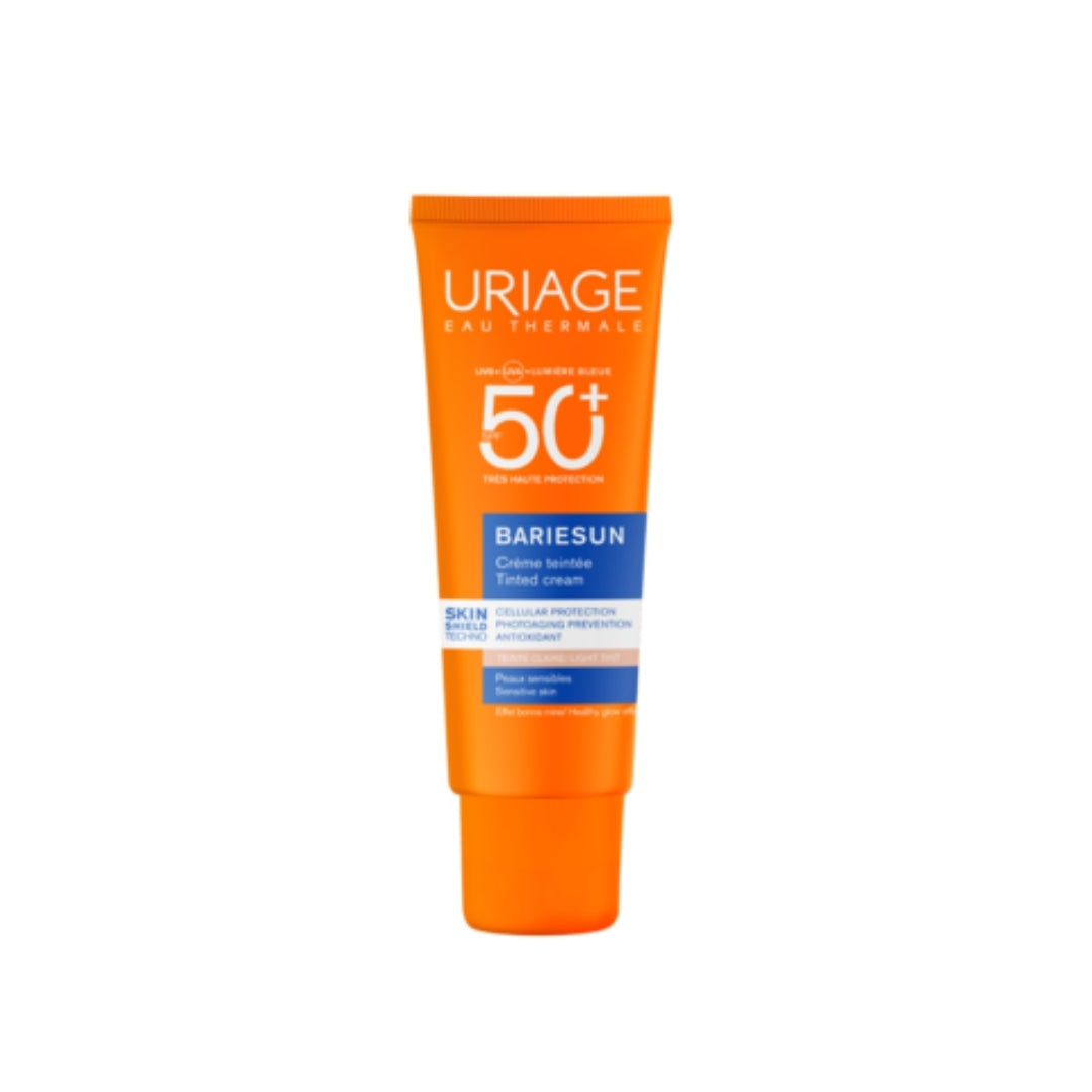 Uriage Bariesun Crème Teinte Claire SPF50+ 50ml + Eau Thermale 50ml Offert