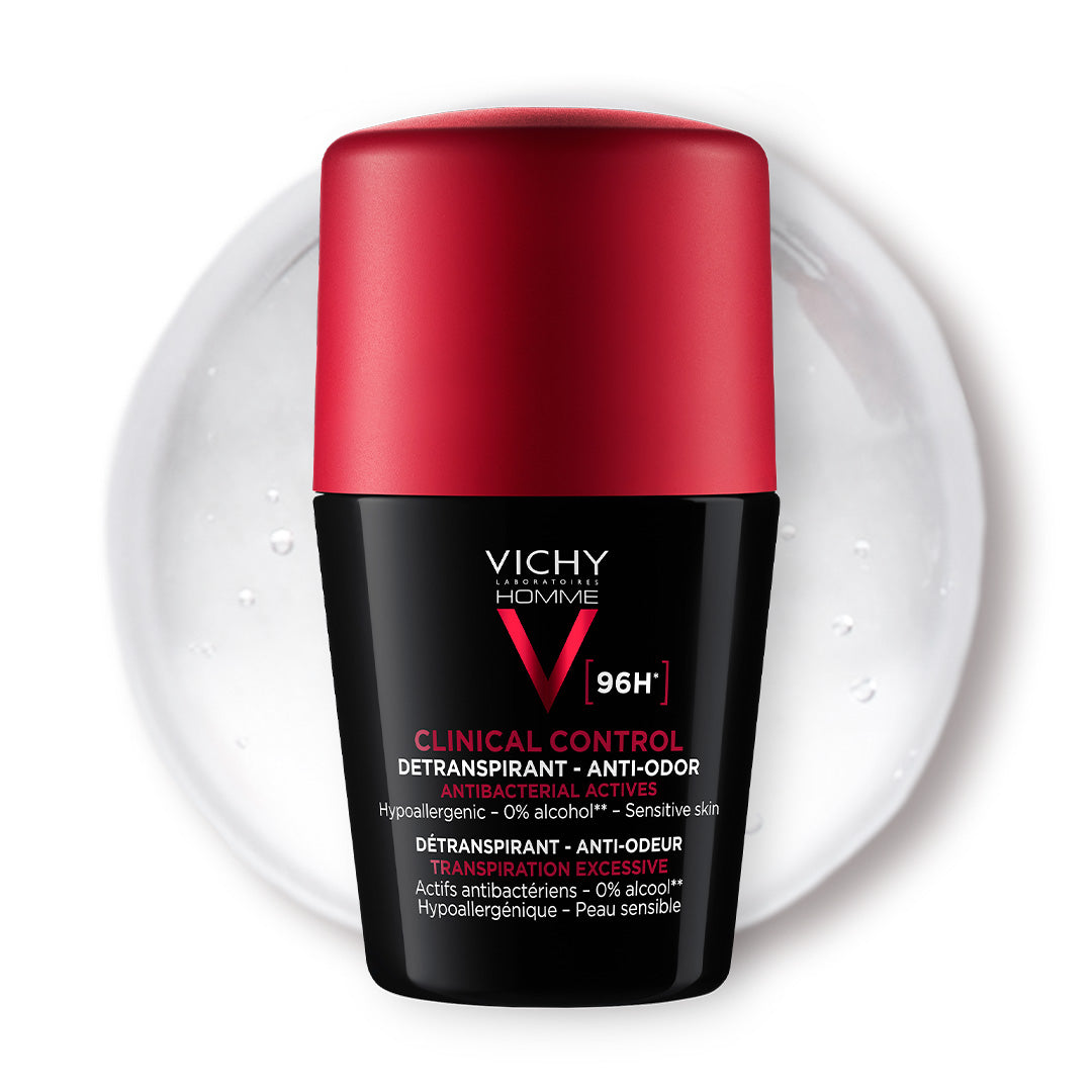 Vichy Homme Déodorant Clinical Control 96H Tous types de peau 50ml
