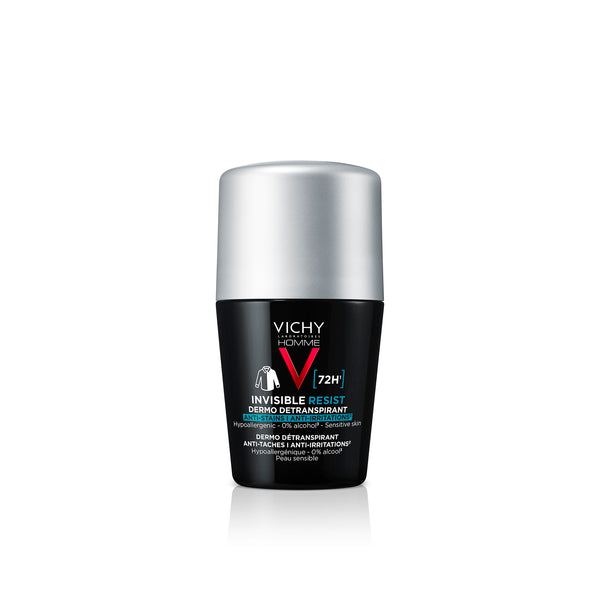 Vichy Déodorant Dermo-détranspirant Invisible Protect 72H Anti-taches Anti-irritations