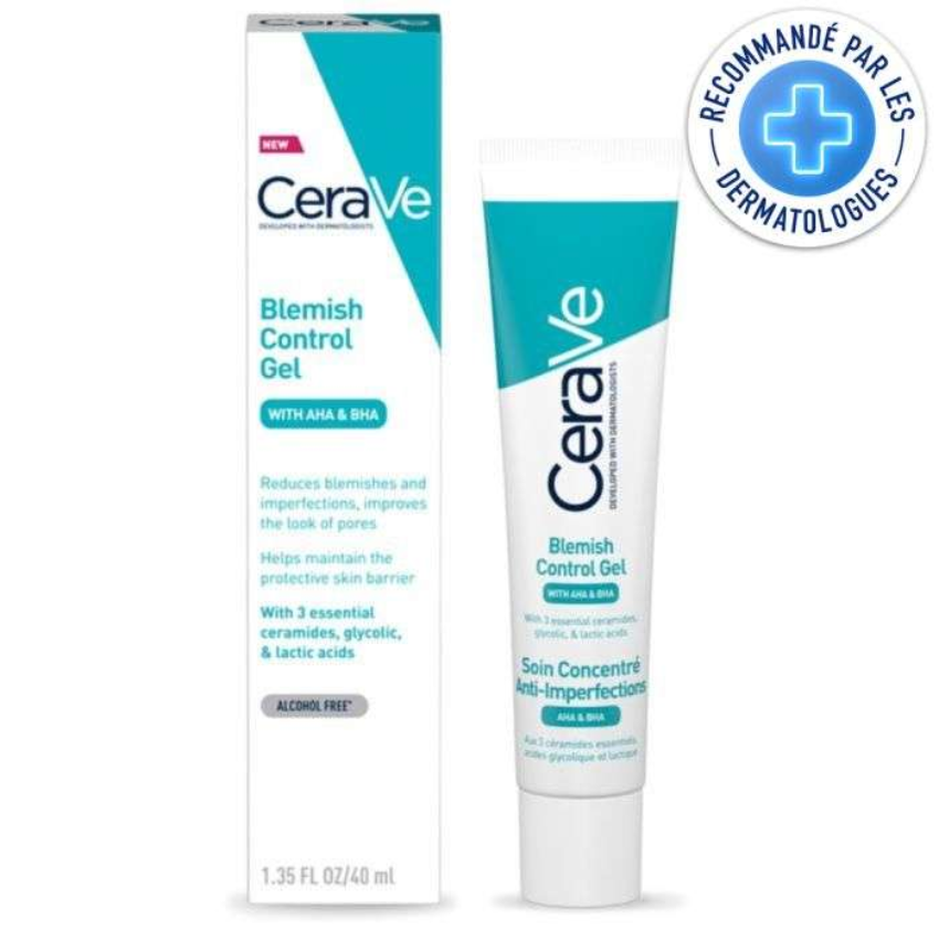 Cerave Soin Concentré Anti-Imperfections AHA Peau Grasse à Tendance Acnéique 40ml