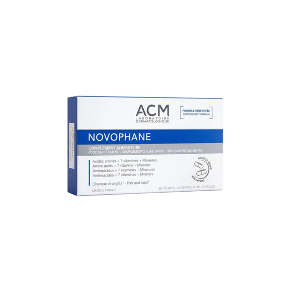 ACM Novophane Cheveux & Ongles – 60 Gélules