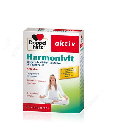 Doppel Herz Aktiv Harmonivit Anti-Stress 30 Comprimès