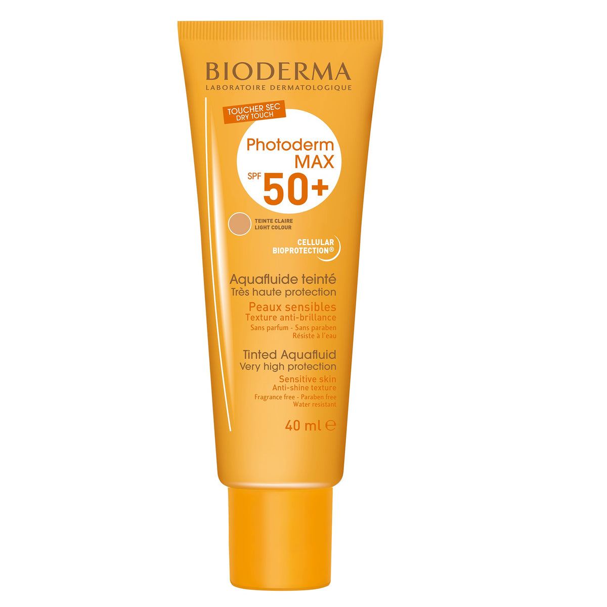 Bioderma Photoderm Max SPF50+ Aquafluide Teinte Claire 40ml