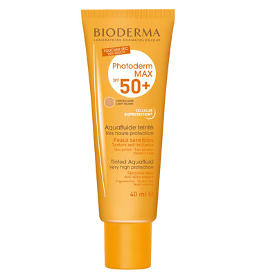 Bioderma Photoderm Max SPF50+ Aquafluide Teinte Claire 40ml