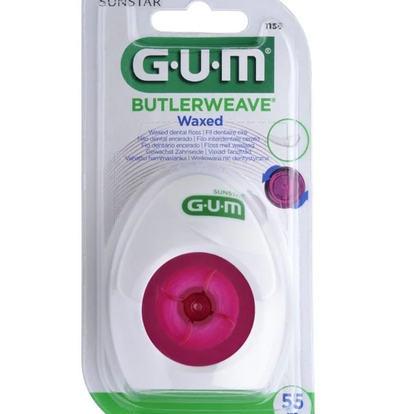 GUM Fil Dentaire Butlerweave Cire Réf. 1155
