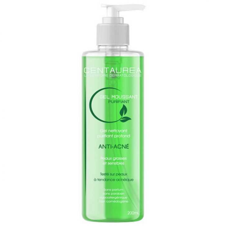 Centaurea Gel Moussant Purifiant Anti-Acne 200ml