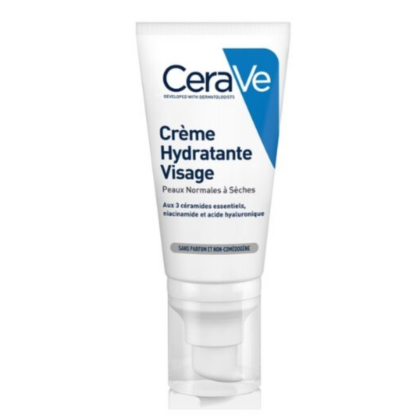 Cerave Crème Hydratante SPF50 Peaux Normales à Sèches 52ml