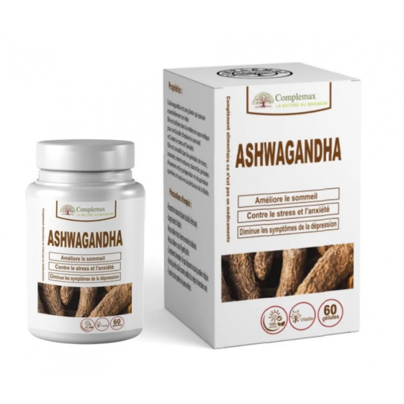 Complemax Ashwagandha – 60 Gélules