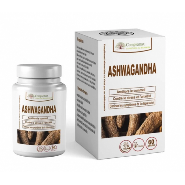 Complemax Ashwagandha – 60 Gélules