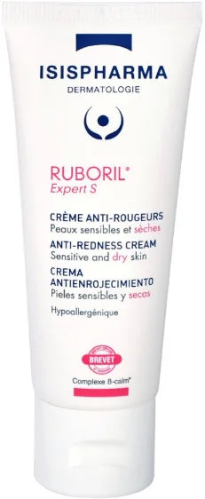 Isispharma Ruboril Expert S Crème Anti-Rougeurs Peaux Sèches 40ml Réf. CRE169